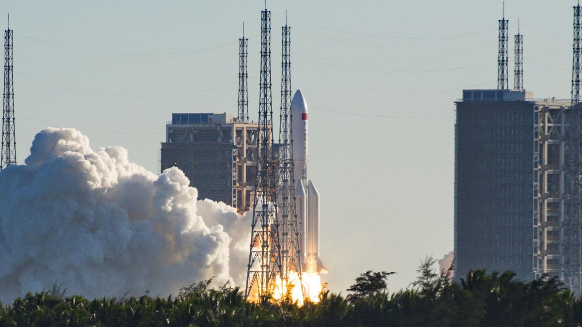 Chińska rakieta Długi Marsz 5B wyniosła na orbitę moduł nowej stacji kosmicznej