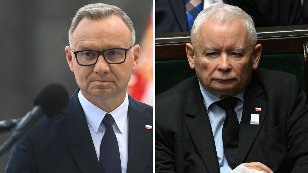 Andrzej Duda i Jarosław Kaczyński