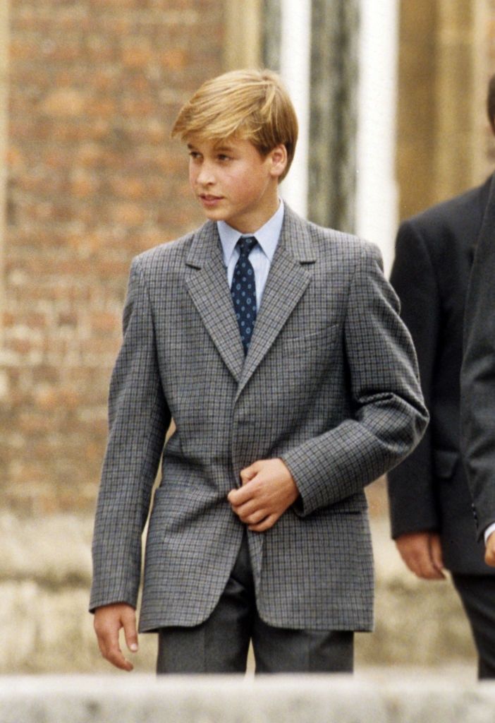 Książę William podczas pierwszego dnia w Eton College