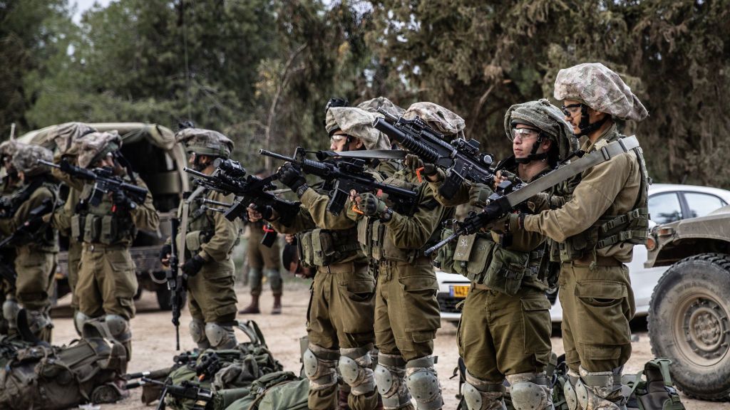 The preparations of the Israeli forces before entering the Gaza Strip
NAHAL OZ, ISRAEL - DECEMBER 12: Israeli forces get prepared before entering the Gaza Strip for an attack in Nahal Oz, Israel on December 12, 2023. (Photo by Mostafa Alkharouf/Anadolu via Getty Images)
Anadolu
aa, forces, israeli, israeli forces, israeli soldiers, prepare, soldier, soldiers, troops