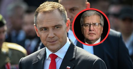 Komorowski radzi Nawrockiemu przed spotkaniem z Trumpem. "Wielu temu ulega"