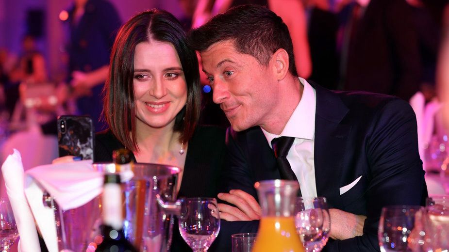 Robert Lewandowski z siostrą