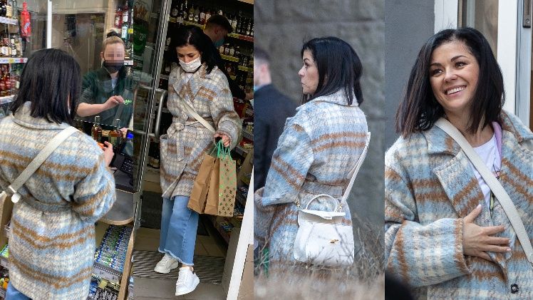 Katarzyna Cichopek wyrabia paszport