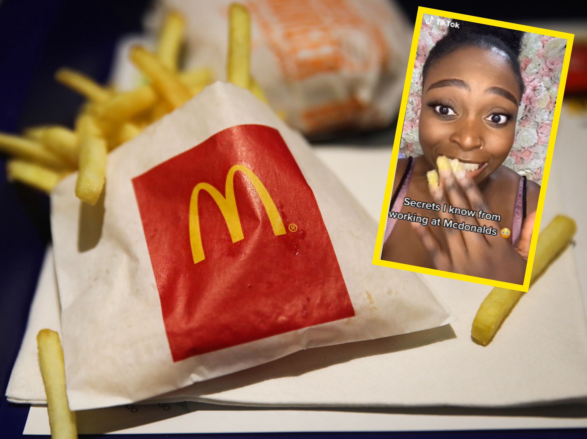 Former McDonald’s employee leaked.  Yes you will get fresh fries – o2