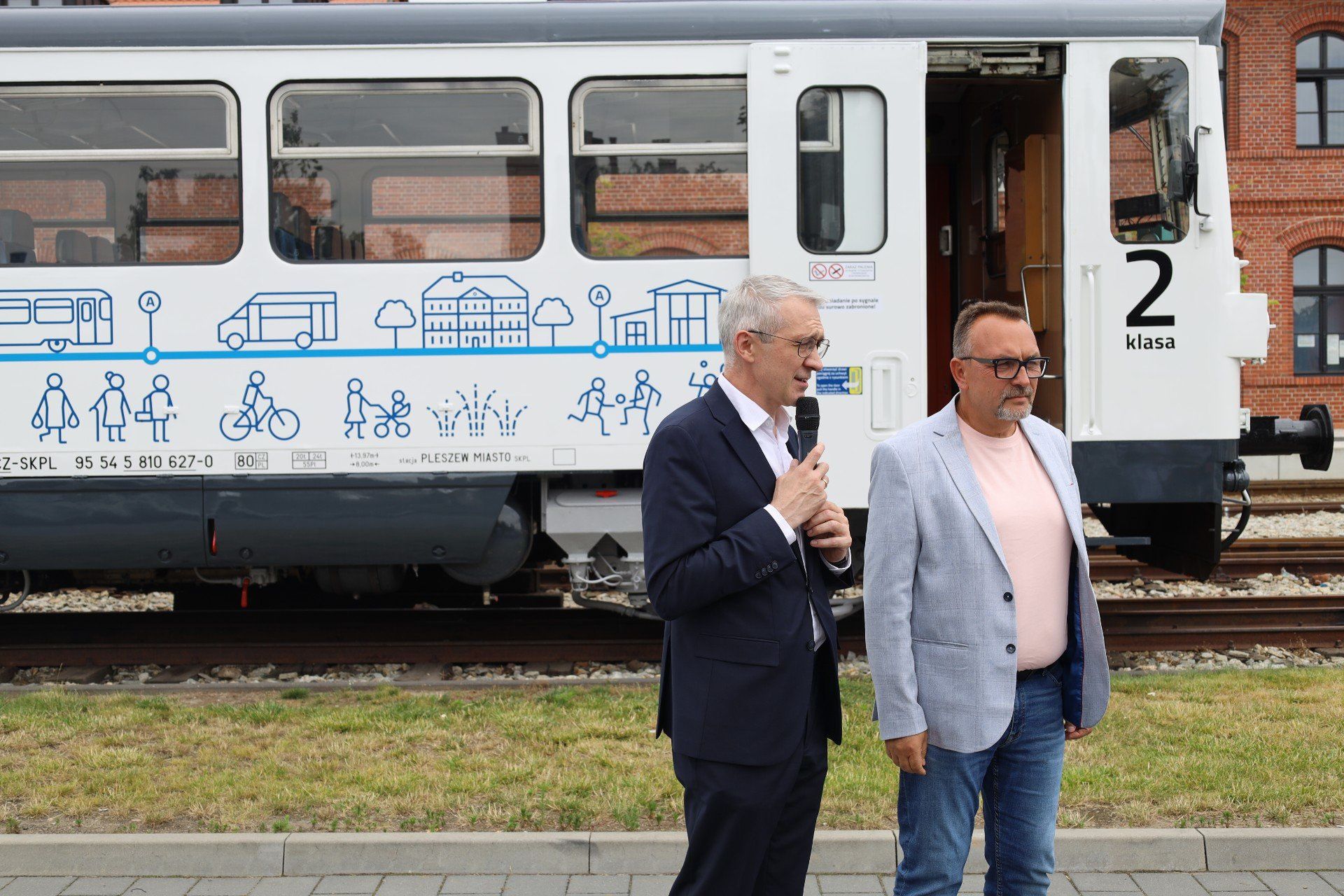 Nowa szata graficzna pleszewskiej wąskotorówki
