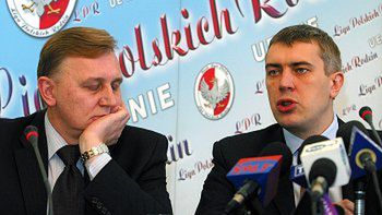 Roman Giertych i poseł Zygmunt Wrzodak