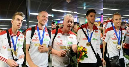 Takiego królewskiego powitania nie miał nawet Robert Lewandowski! Polscy siatkarze wrócili do Polski!