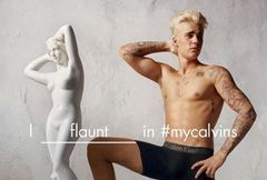 Justin Bieber i Kendall Jenner w kampanii Calvin Klein