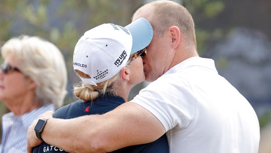 Zara Phillips z mężem Mikem Tindallem