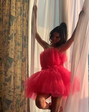 Kendall Jenner - sukienka H&M, Cannes 2019