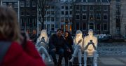 Amsterdam. Nietypowa instalacja podczas festiwalu światła