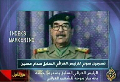 Saddam Husajn znowu w Al-Dżazirze
