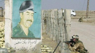 Brytjski zołnierz w Iraku