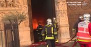 Katedra Notre Dame. Dramatyczna akcja ratowania katedry. Straż pożarna pokazała film
