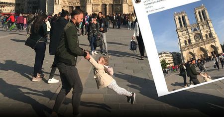 Katedra Notre Dame: wzruszająca historia zdjęcia zrobionego godzinę przed pożarem