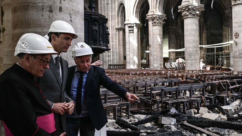 Premier Kanady w Notre Dame.