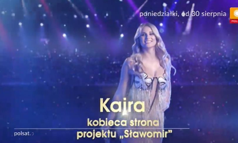 Kajra - screen spotu promującego Taniec z Gwiazdami
