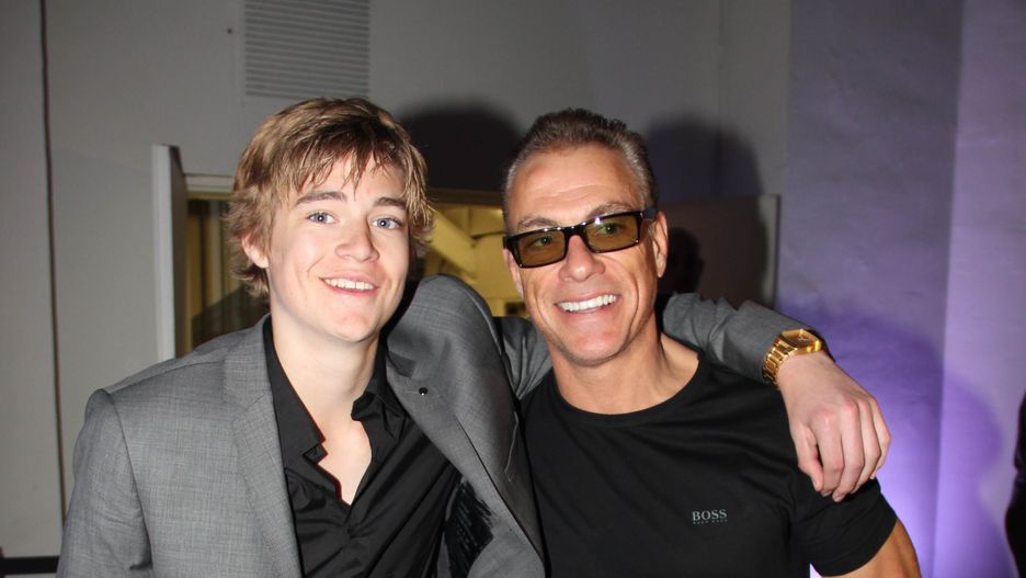 Nicholas Van Varenberg i Jean-Claude Van Damme, 2017