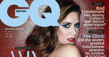 Amy Adams na okładce brytyjskiego "GQ"