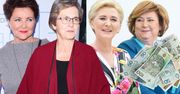 Pierwsze damy mają powody do radości. Ich emerytury poszybowały w górę. Najwięcej dostała Jolanta Kwaśniewska