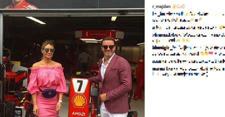 Radosław Majdan na Grand Prix Formuły 1. Weekendowa rozrywka godna arystokraty