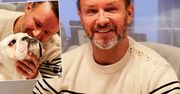 Radosław Majdan i jego pies w takich samych swetrach. Internauci rozbawieni do łez: "Jaki pan taki kram"