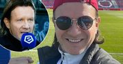 W co on się ubrał? Radek Majdan wparował na stadion tak wystylizowany, że skradł całą uwagę na meczu