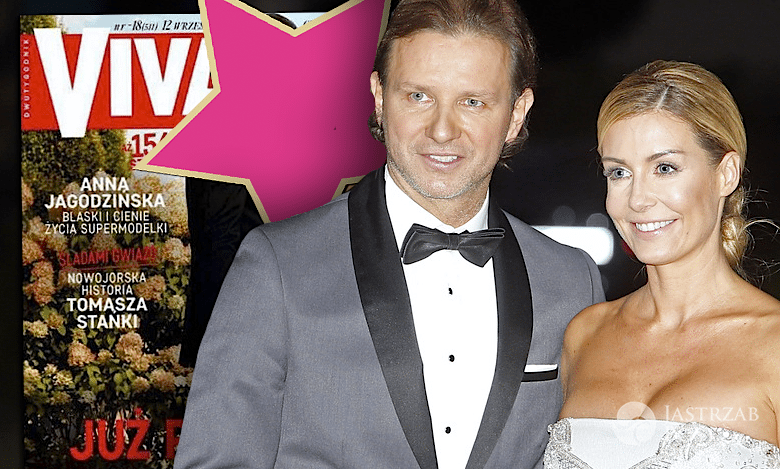 Już jest! Ślubna okładka i sesja "Vivy!" z Małgorzatą Rozenek i Radosławem Majdanem. Bardzo w stylu Hollywood