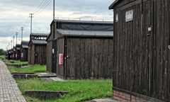 Skandaliczne zachowanie na Majdanku. Dwóch uczniów z Izraela tańczyło nago