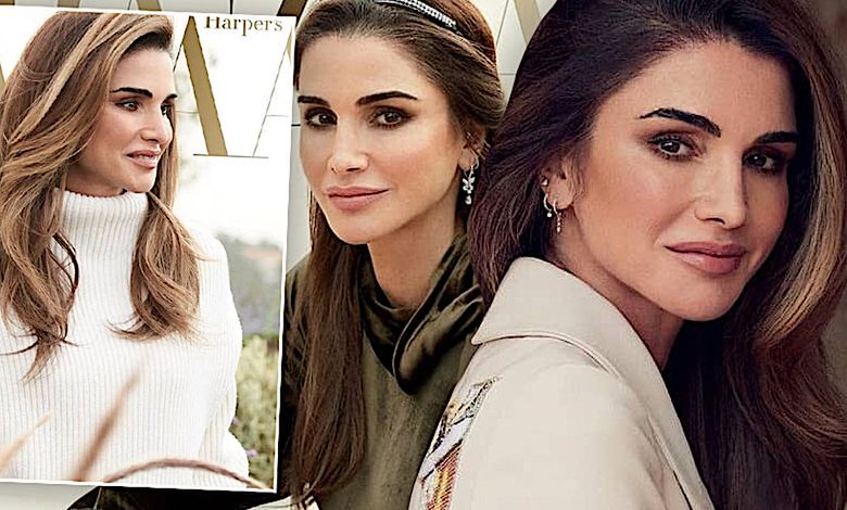 Królowa Rania w Harper's Bazaar