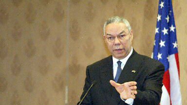 Colin Powell w Jordanii