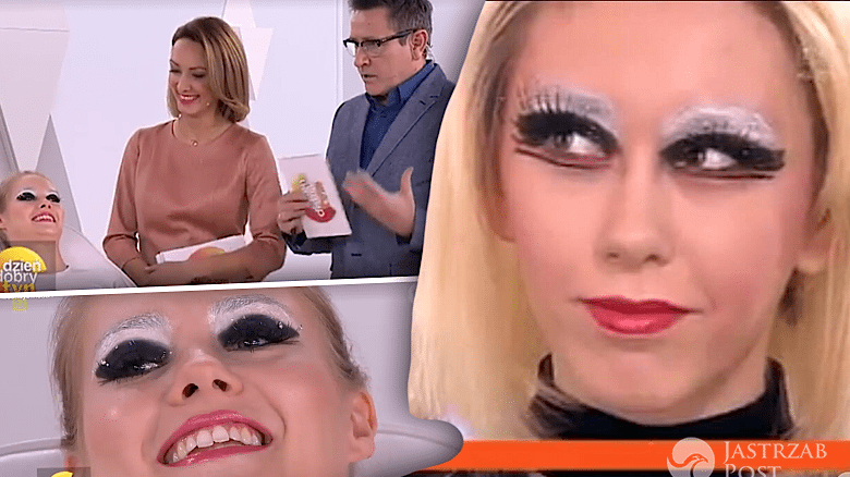 Makijaż z Pytania na śniadanie wyśmiany w Dzień Dobry TVN