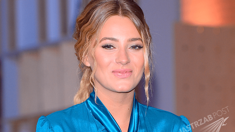 Marcelina Zawadzka na konferencji Pytania na śniadanie