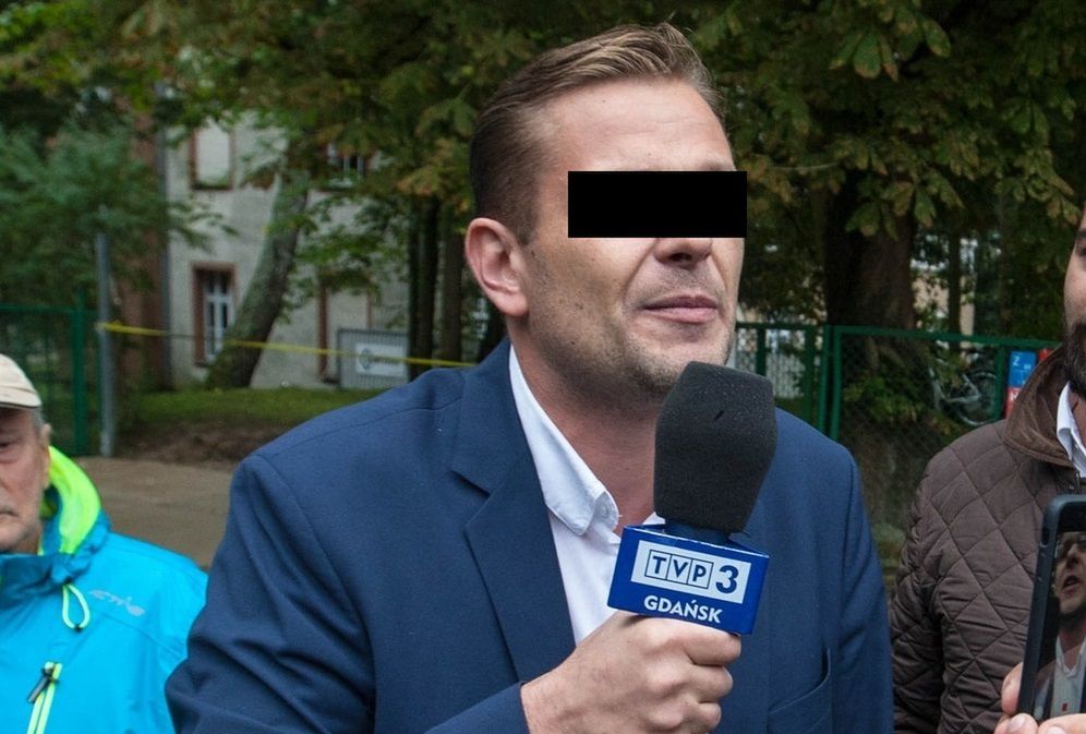 Dziennikarz TVP Łukasz S. z zarzutami. Za znęcanie się nad konkubiną