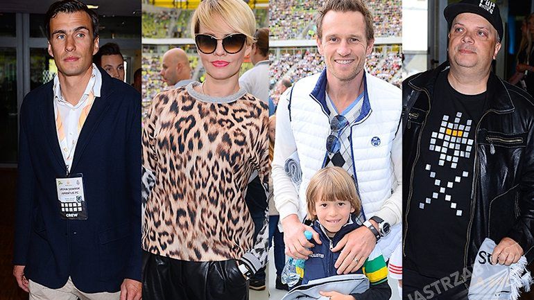 Gwiazdy na meczu Juventus Turyn i Lechii Gdańsk