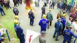 Gdańscy stoczniowcy