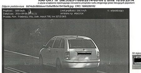 Mandat od straży miejskiej za 89 km/h na 90 km/h