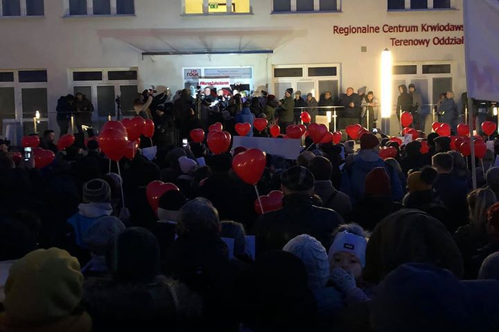 Riad Haidar z poparciem bialczan. Demonstracja "Murem za Haidarem"