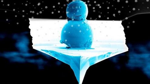 Nano-bałwan o grubości 0.01mm 1