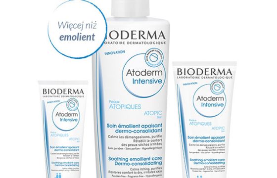 Atoderm reklamowany jako „więcej niż emiolient”