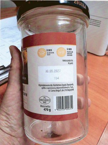 Ostrzeżenie publiczne dotyczące żywności
