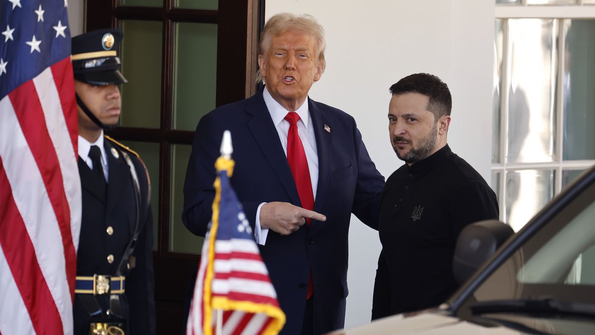 Spotkanie prezydentów USA i Ukrainy w Białym Domu