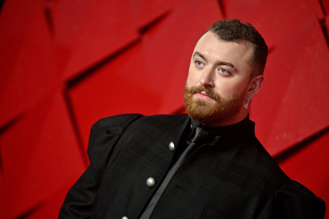 Sam Smith at Pandora's party