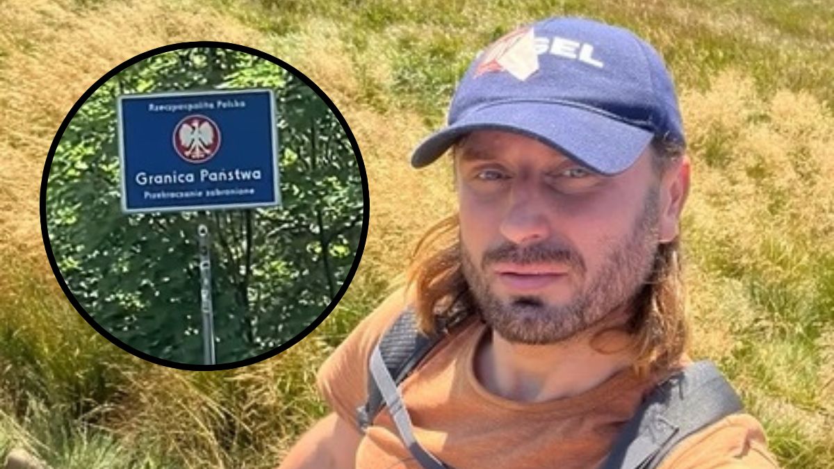 Rafał Grabias relacjonował podróż pod granicę z Białorusią