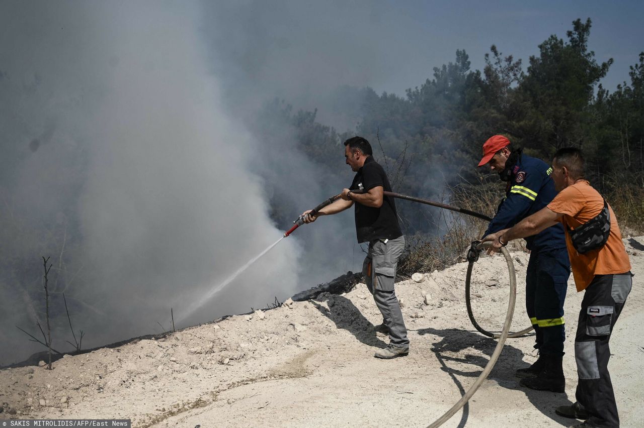 Grecja: złapali 79 podpalaczy. "Zdrajcy popełniający zbrodnię przeciwko krajowi"