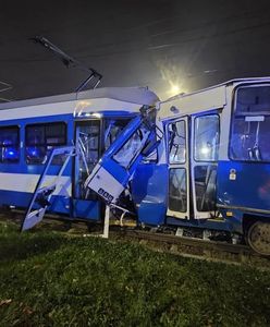 Kraków. Zderzenie dwóch tramwajów. Wielu rannych