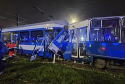 Kraków. Zderzenie dwóch tramwajów. Wielu rannych