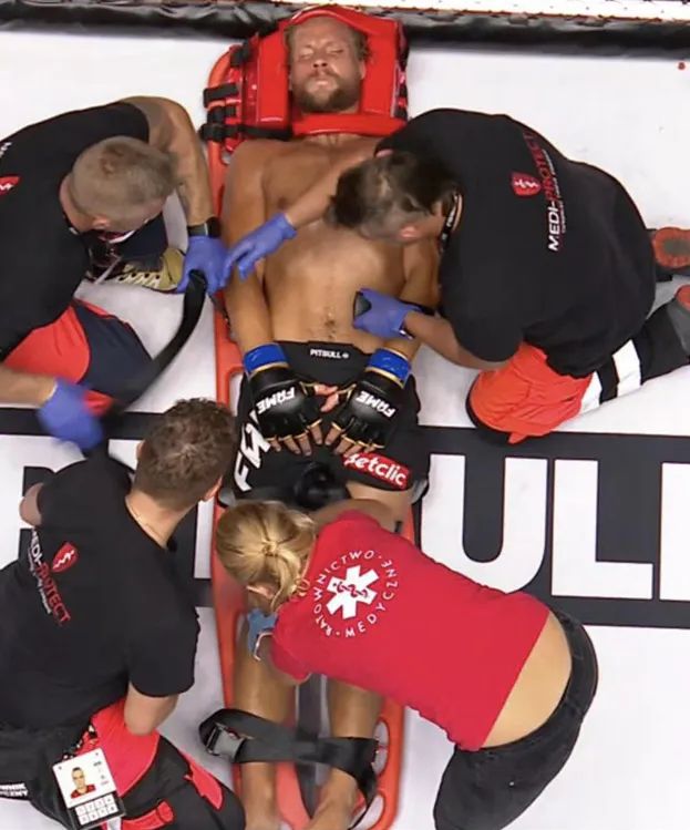 Tak wyglądała druga walka Sebastiana Fabijańskiego na Fame MMA