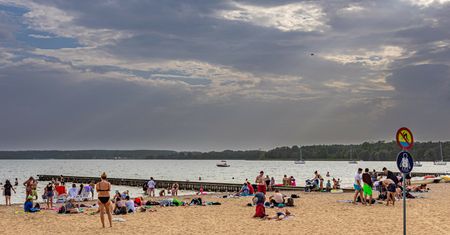 Mazury kontra pogoda. Giżycko "spisuje na straty" początek wakacji