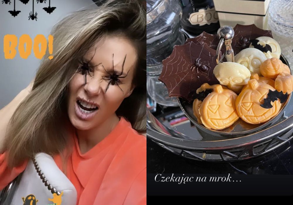 Małgorzata Rozenek szykuje się na Halloween 